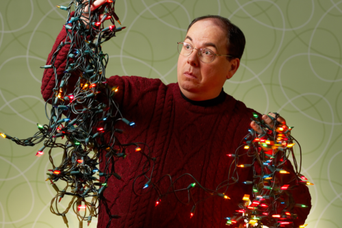 Holiday Light Installation in Ann Arbor
